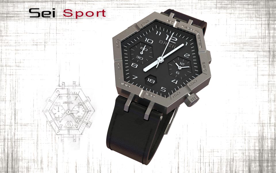 0 Wristwatch Sei Sport